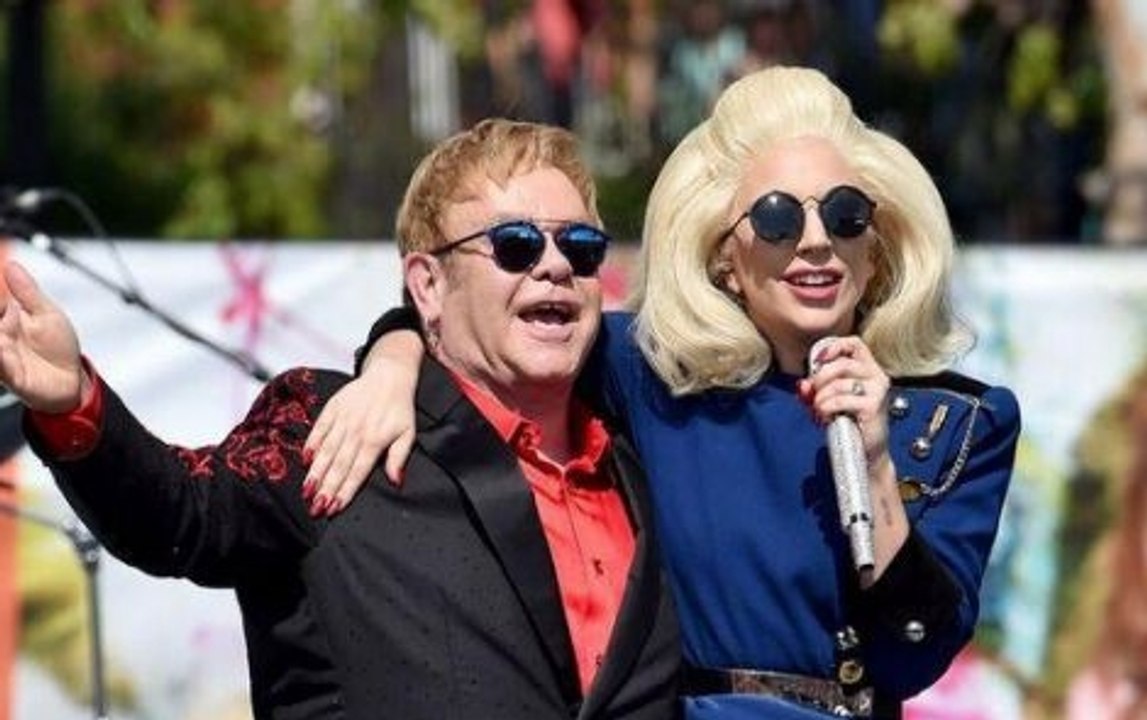 Lady Gaga and Elton John - Don't Let the Sun Go Down on Me | Live pre oscars