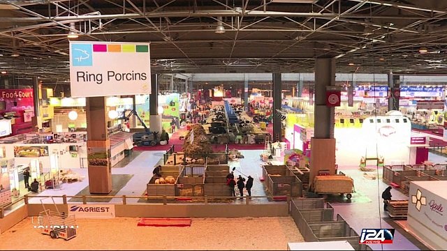 Nouvelle action des agriculteurs au Salon de l'Agriculture