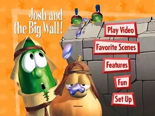 VeggieTales Josh & The Big Wall Main Menu