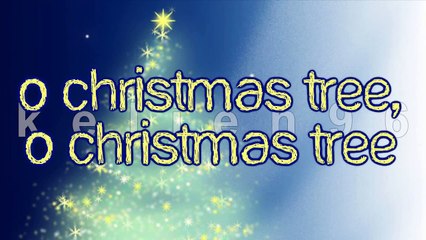 Glee- O Christmas Tree Lyrics