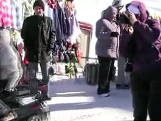 Империал отдыхает в Домбае