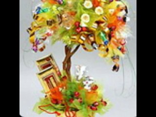 Дерево из конфет