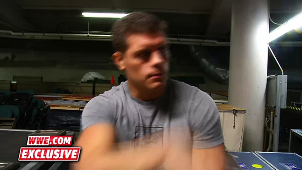 Cody Rhodes looks up to Daniel Bryan on the day of his retiremen