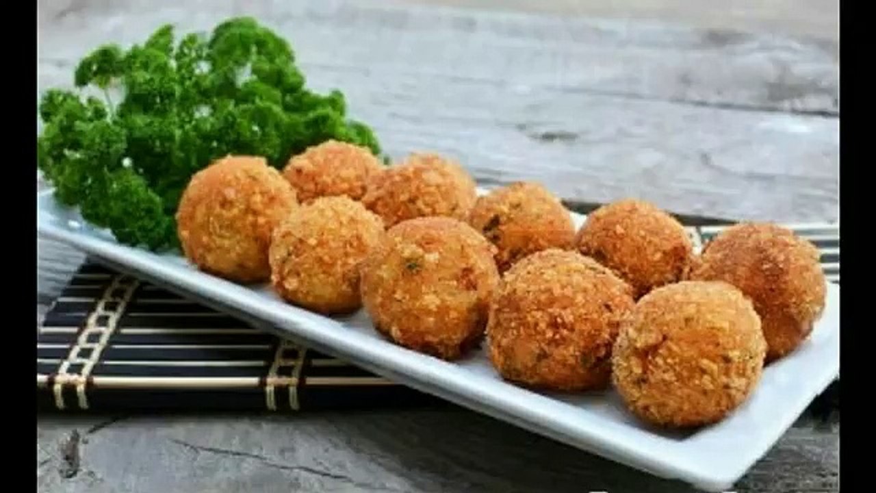 Рисовые крокеты с сыром