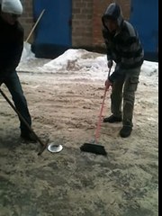 Керлинг по русски прикол))