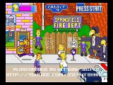 The Simpsons Arcade Playthrough Stage 1 (by Kitsune Sniper)