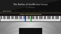 Rossini - The Barber of Seville [Easy Piano Tutorial]