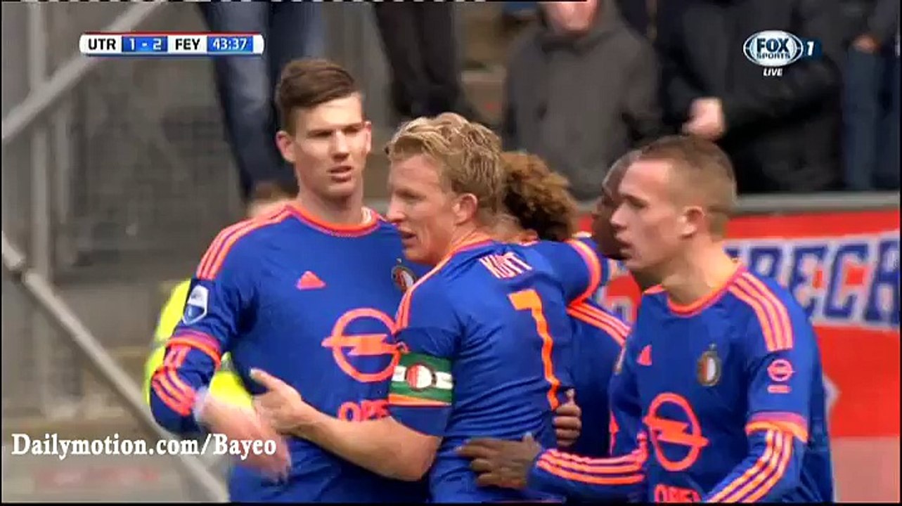 Dirk Kuyt Goal HD - Utrecht 1-2 Feyenoord - 28-02-2016