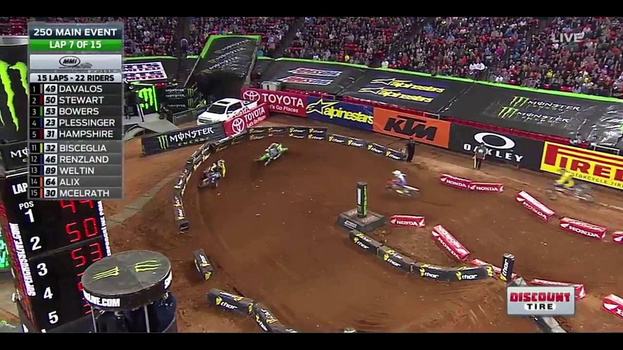 Monster Energy Supercross 2016 - Rd8 Atlanta - 250 Main Event