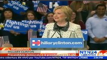 Hillary Clinton vence a Bernie Sanders en primarias demócratas de Carolina del Sur
