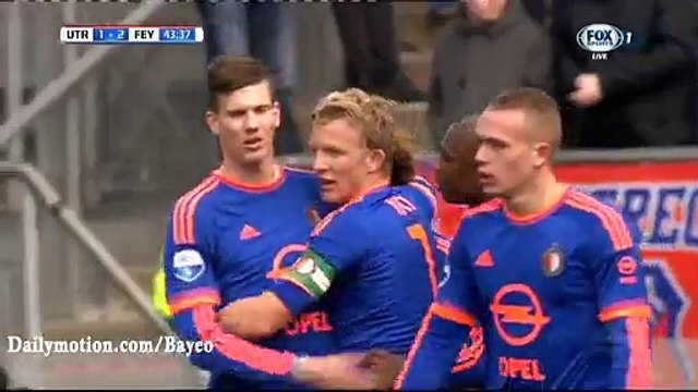 Dirk Kuyt Goal HD - Utrecht 1-2 Feyenoord - 28-02-2016 -