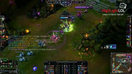 Highlight SKT T1 Faker Mid Riven 2 1, KR SoloQ