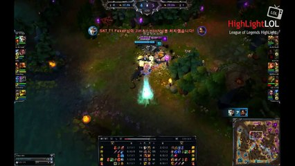 Highlight SKT T1 Faker Riven Play, KR SoloQ