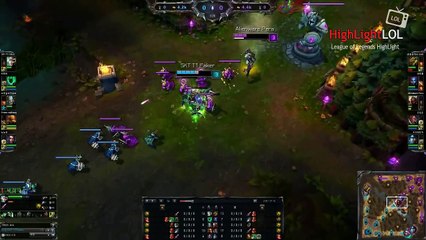 Highlight SKT T1 Faker Mid Riven fantastic play VS Zed, KR Solo Q