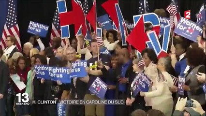 Présidentielle américaine : Hillary Clinton remporte la Caroline du Sud
