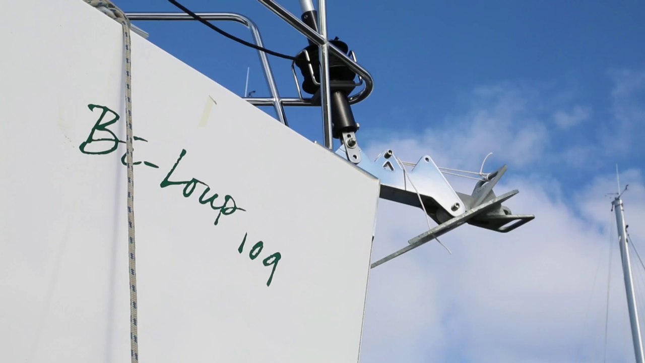 Inauguration du Bi-Loup 109 : mise à l'eau et baptême - février 2016