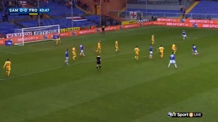 Fernando GOAL - Sampdoria 1 - 0 Frosinone 28.02.2016