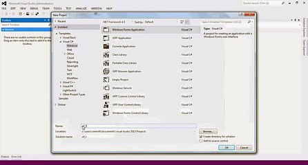 Visual Studio Winform Tic Tac Tutorial_clip1