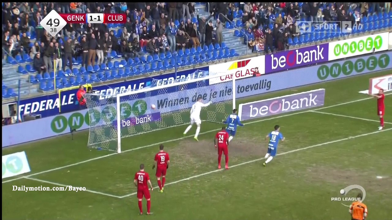Thomas Buffel Goal HD - Genk 2-1 Club Brugge KV - 28-02-2016