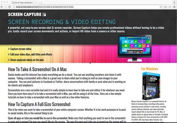 How to take a screenshot on a mac?