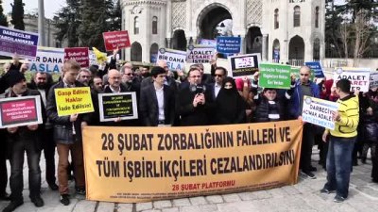 28 Şubat Platformu'ndan, 28 Şubat Protestosu