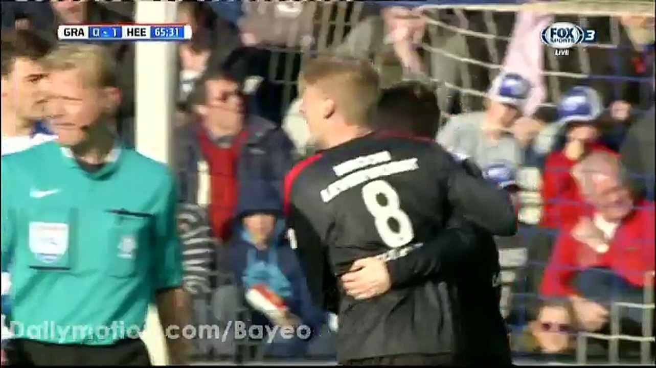 Morten Thorsby Goal HD - Graafschap 0-1 Heerenveen - 28-02-2016