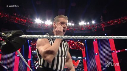 Roman Reigns vs. Sheamus – WWE World Heavyweight Championtitel Match  Raw, 4 jan 2106