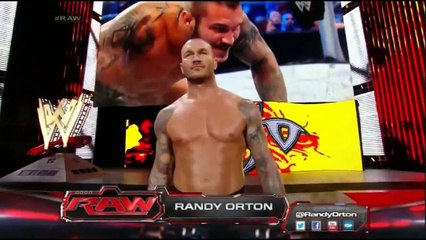 Roman Reigns & John Cena vs Seth Rollins, Randy Orton & Kane 2-on-3 Handicap Match   Raw Latino ᴴᴰ