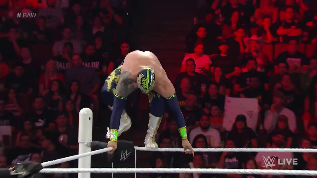 The Lucha Dragons & Neville vs. The League of Nations: Raw, February 15, 2016