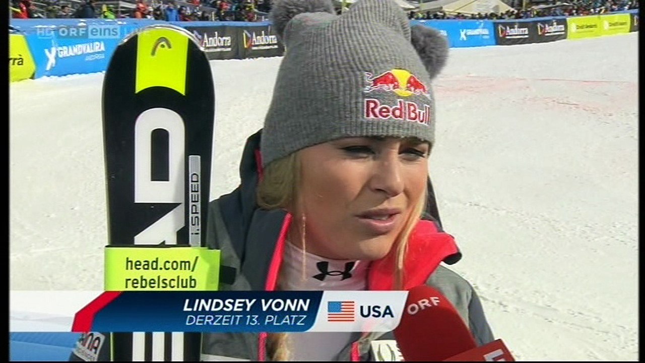 Lindsey Vonn Interview Soldeu SC