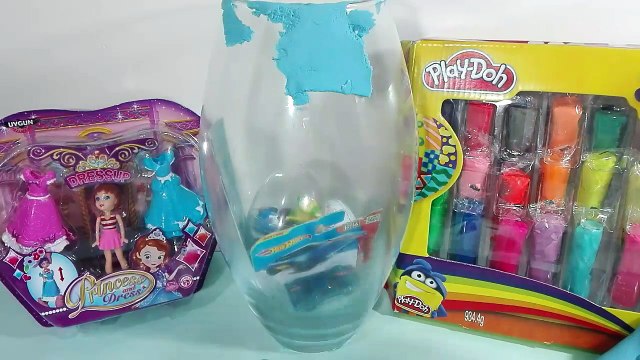 İbi Oyun Hamuru Dev Sürpriz Yumurta Açma Prenses Sofia Minyonlar Fineas ve Förb