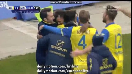 1-0 Lucas Castro | Chievo - Genoa 28.02.2016 HD