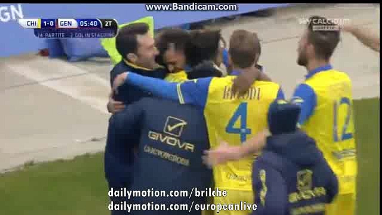 1-0 Lucas Castro | Chievo - Genoa 28.02.2016 HD