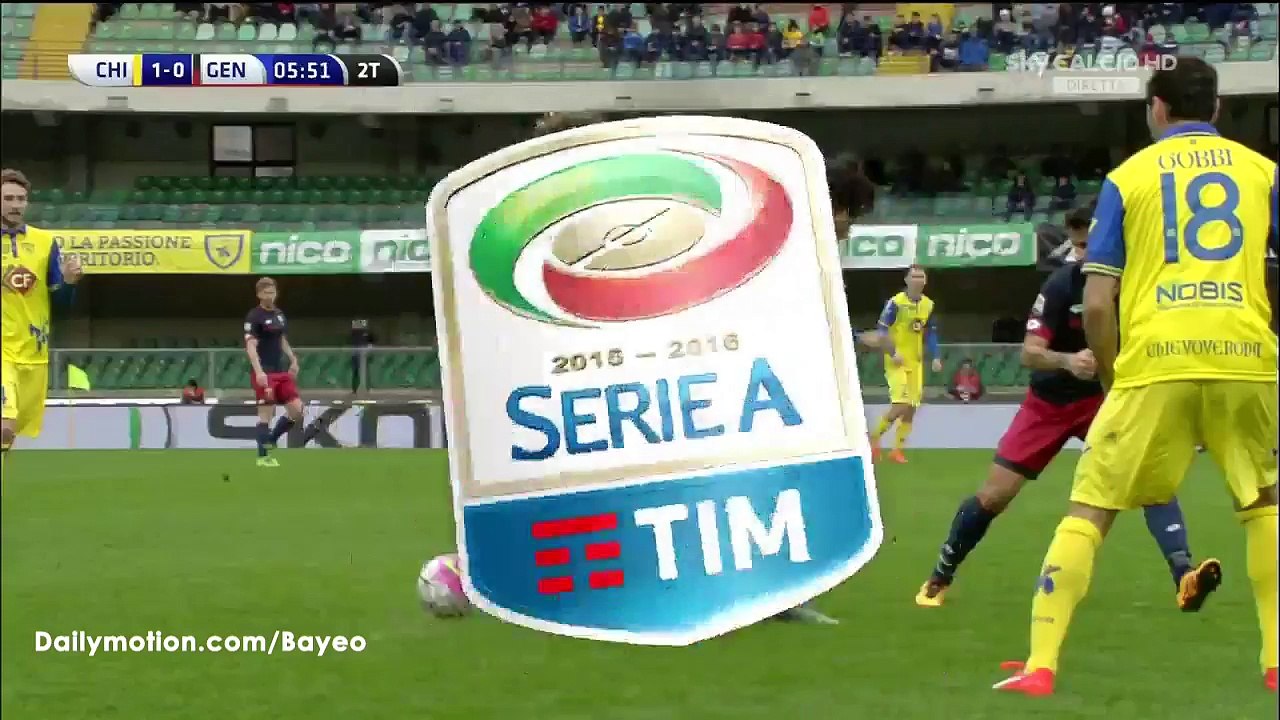 Lucas Castro Goal HD - Chievo 1-0 Genoa - 28-02-2016