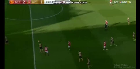 Jesse Lingard Super CHANCE | Manchester Unied 2-1 Arsenal 28-02-2016