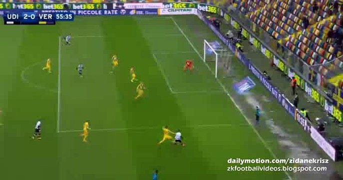 2-0 Cyril Théréau Goal HD - Udinese 2-0 Hellas Verona 28.02.2016 HD