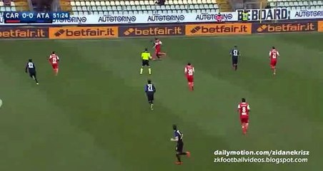 0-1 Jasmin Kurtić Goal HD - Carpi 0-1 Atalanta 28.02.2016 HD
