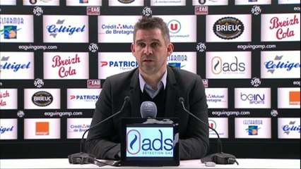 Foot - L1 - EAG : Gourvennec «Une erreur qui nous coûte cher»
