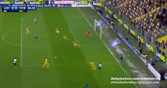 2-0 Cyril Théréau Goal HD - Udinese 2-0 Hellas Verona 28.02.2016 HD