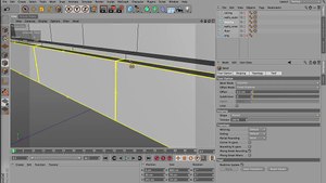 Cinema 4D room model-004
