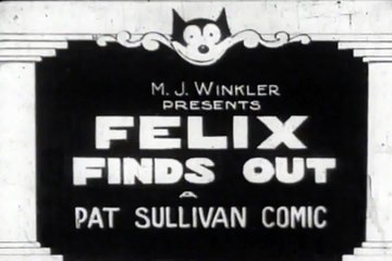 Felix el Gato - Felix the Cat - Film #19 - Felix Finds Out - 1924