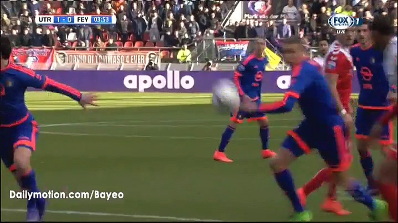 All Goals HD - Utrecht 1-2 Feyenoord - 28-02-2016