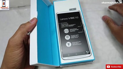[Hindi - हिन्दी] Lenovo Vibe X3 Unboxing and First Look Review.