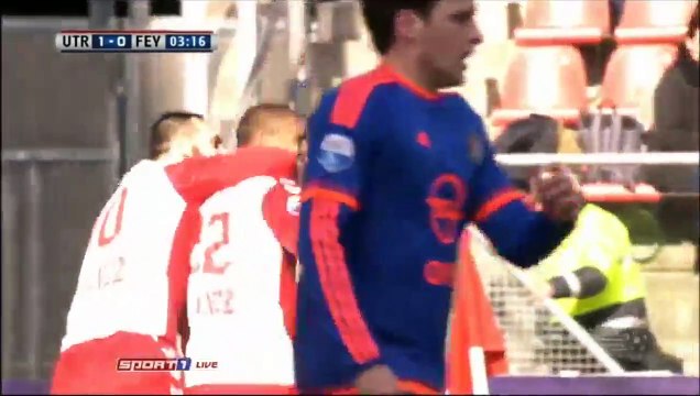 All Goals HD - Utrecht 1-2 Feyenoord 28.02.2016 HD