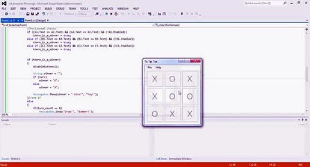 Visual Studio Winform Tic Tac Tutorial_clip5