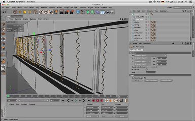 Cinema 4D room model-006