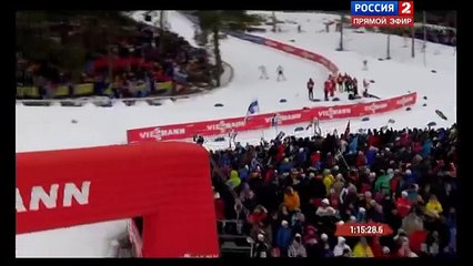 Лыжные гонки Чемпионат мира Фалун 2015 БЛЕСТЯЩИЙ ФИНИШ МАКСИМА ВЫЛЕГЖАНИНА 21 02 2015