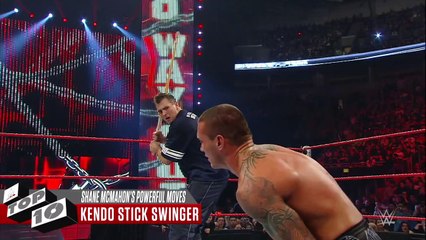 Shane McMahon&#39;s Powerful Moves - WWE Top 10, February 27, 2016