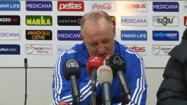 Medicana Sivasspor-Antalyaspor Maçının Ardından