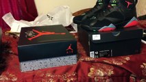 Nike Air Jordan 4 Teal+Nike Air Jordan 7 Marvin Martian+Liberty 10s